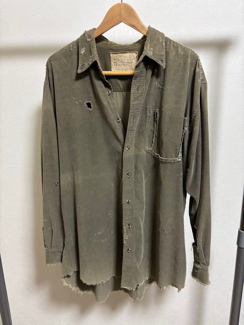 hy0825　 RESURRECTION ダメージ加工 カーディガン