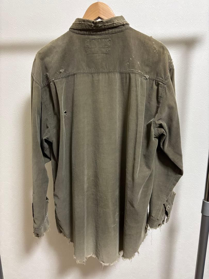 hy0825　 RESURRECTION ダメージ加工 カーディガン