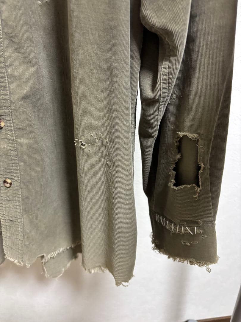 hy0825　 RESURRECTION ダメージ加工 カーディガン