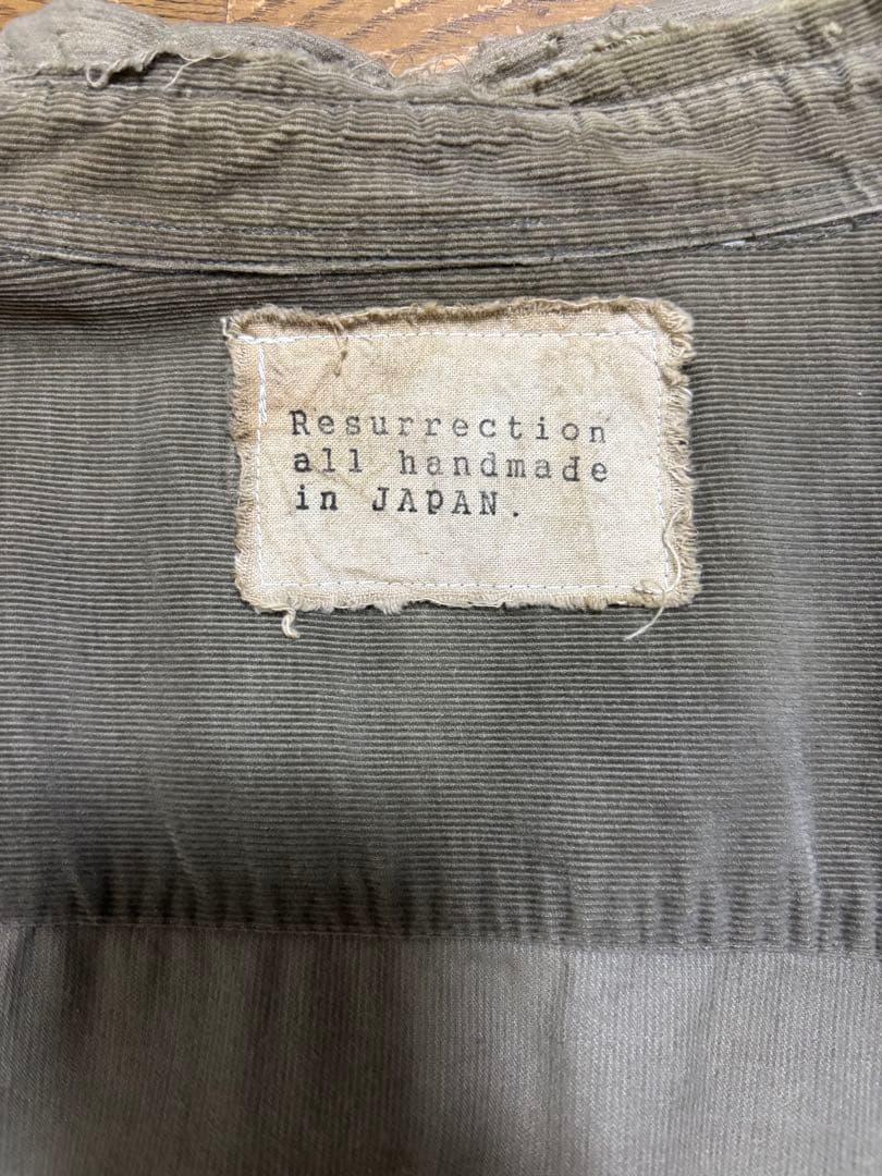 hy0825　 RESURRECTION ダメージ加工 カーディガン