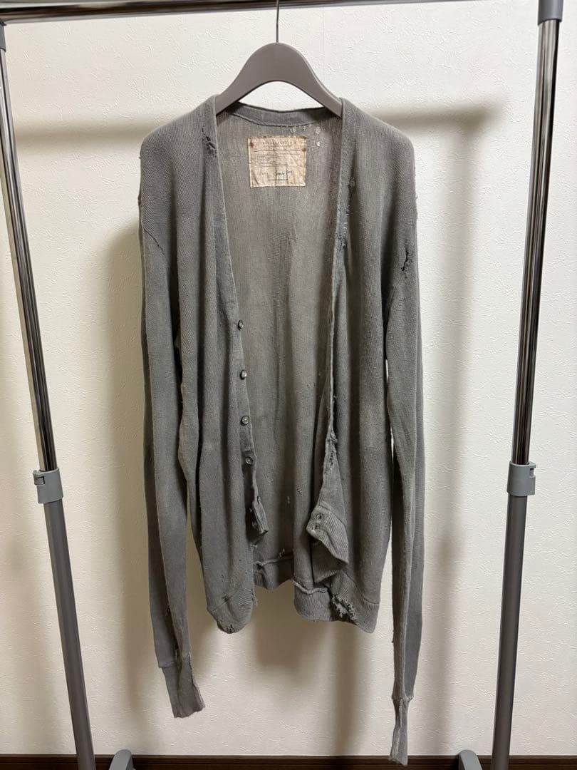 hy0825　 RESURRECTION ダメージ加工 カーディガン
