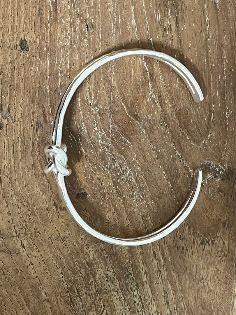 新品・未使用〖タイ購入〗カレンシルバー バングル ブレスレット 男女兼用