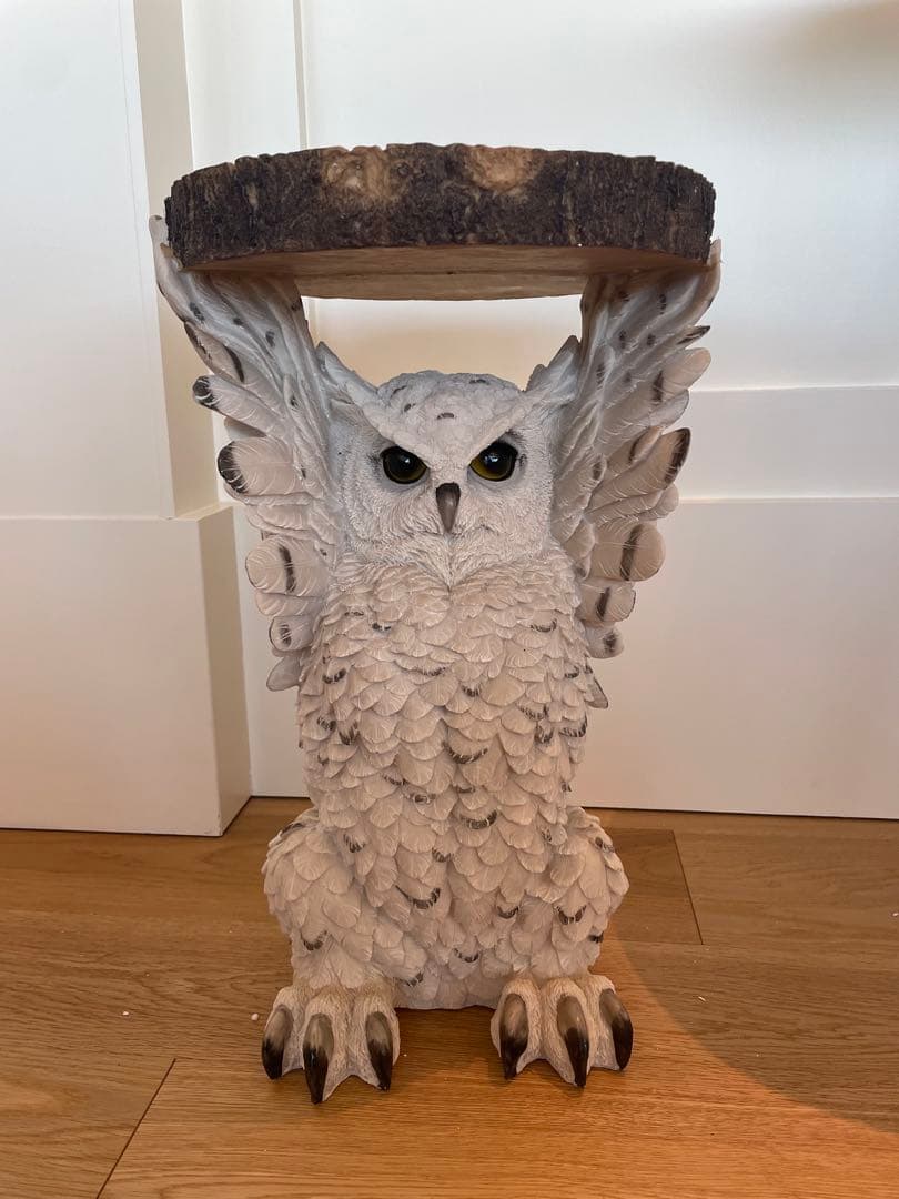 フクロウ　サイドテーブル