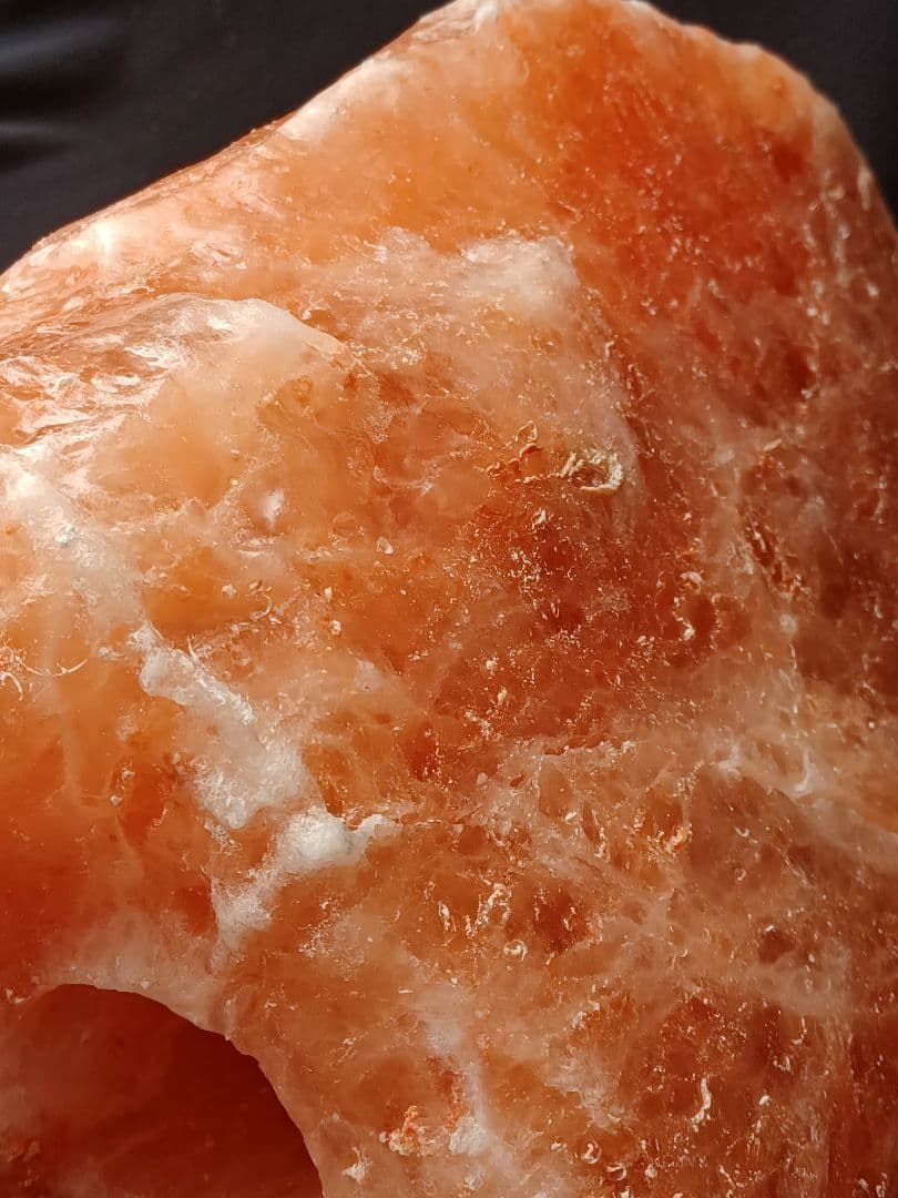 ヒマラヤ岩塩 置物 ピンク　ランプ