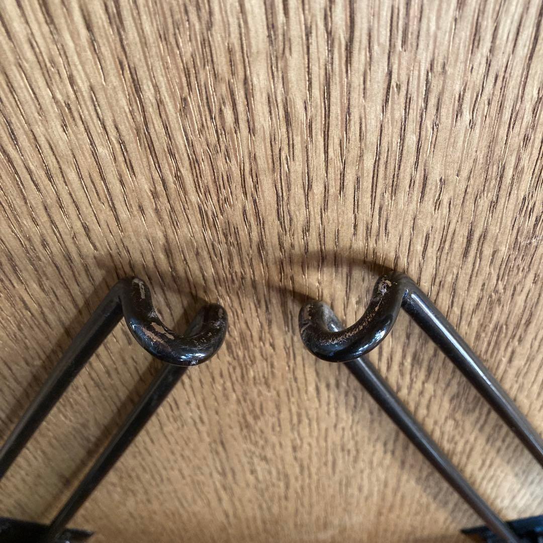 現品のみ　木製ローテーブル w80d45h28 ビンテージ風メラミン化粧板