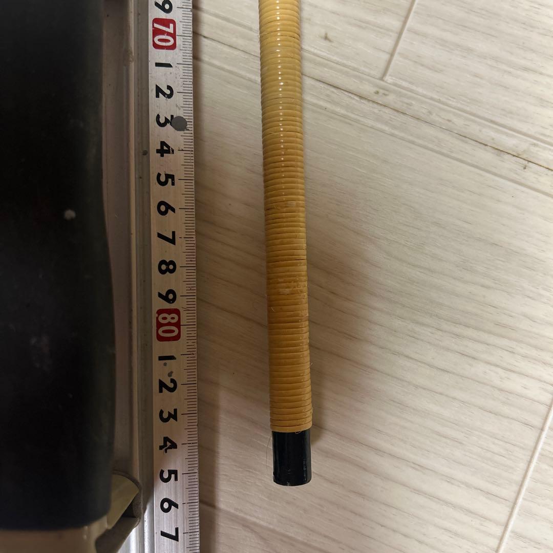 舞踊傘 絹緑色 花柄 黒い骨組み