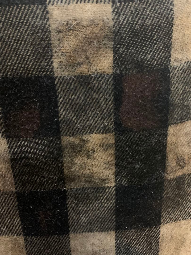 アルファベット　バッファローチェック　看板　特大