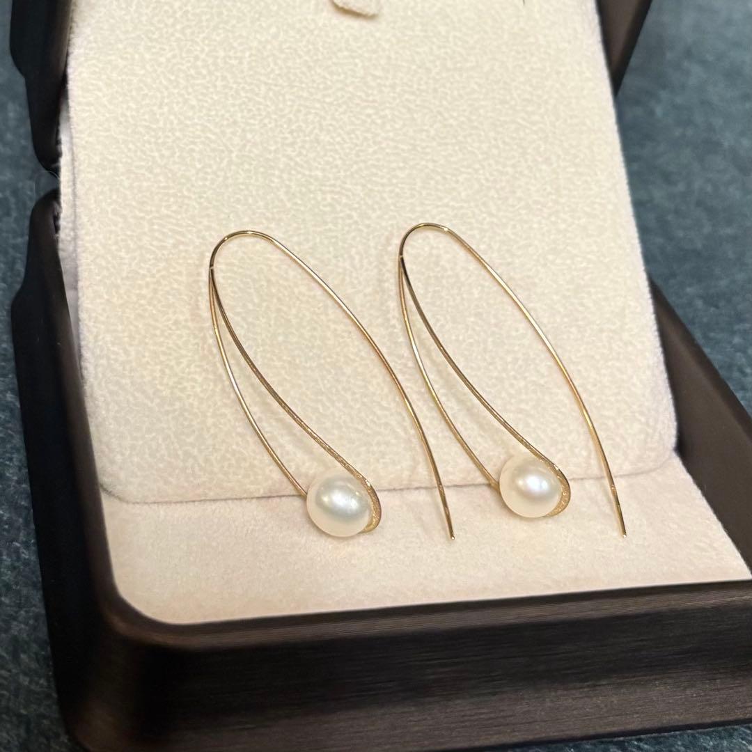 アガット agete K10パールピアス