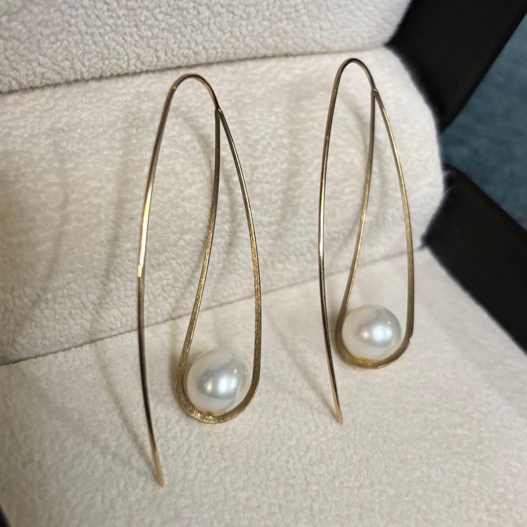 アガット agete K10パールピアス