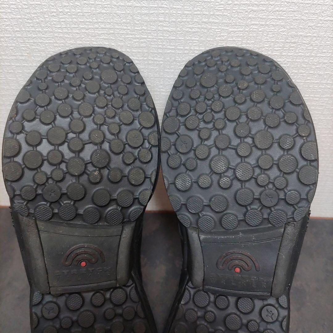 美品　本革 stretchwalker ストレッチウォーカーシューズ 24.5㎝
