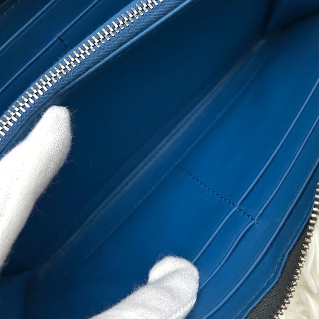 ［美品］RFID内蔵 BOTTEGA VENETA イントレチャート 長財布