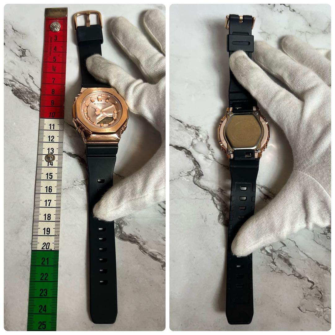 稼働美品 G-SHOCK レディース腕時計 ローズゴールド GM-S2100PG