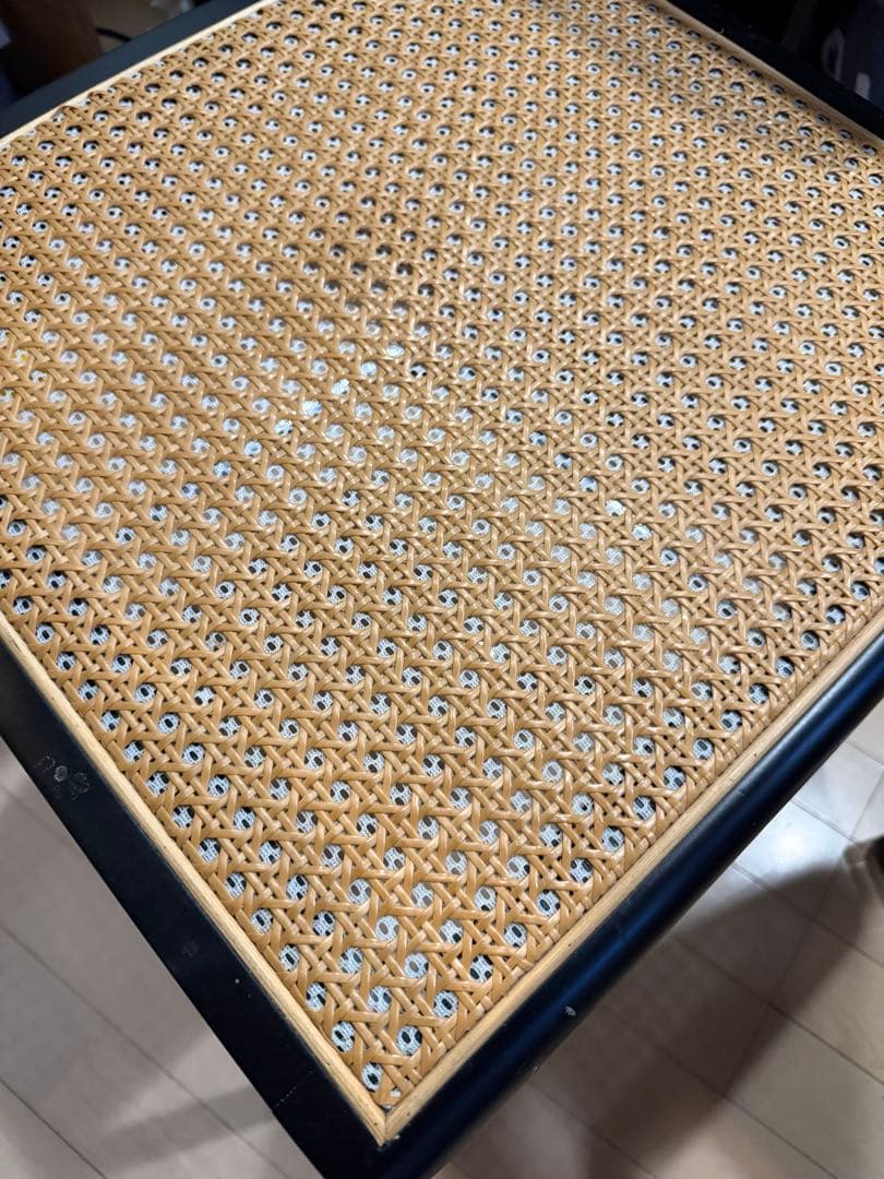 撮影のみ美品 チェスカチェア リプロダクト ブラック アーム