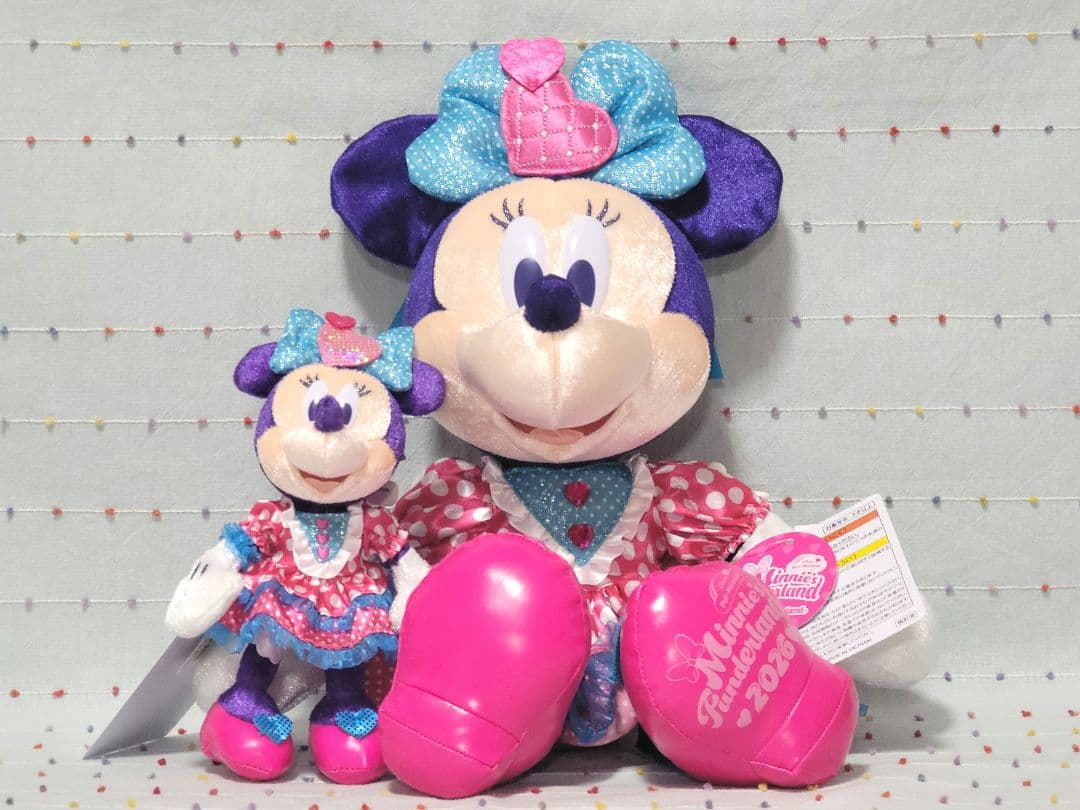 ミニー ぬいぐるみ ぬいぐるみバッジ 東京ディズニーリゾート