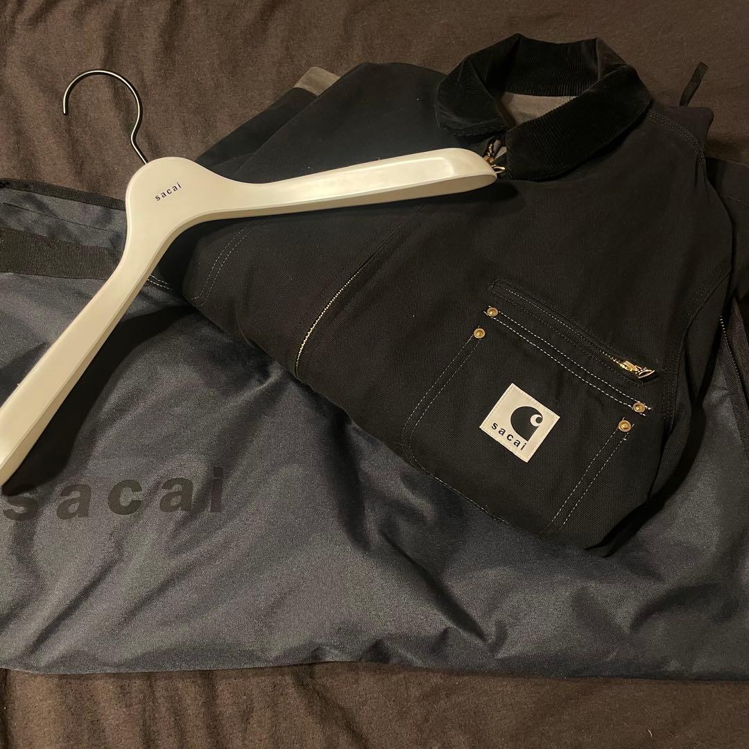 sacai Carhartt WIP Reversible Jacket 黒