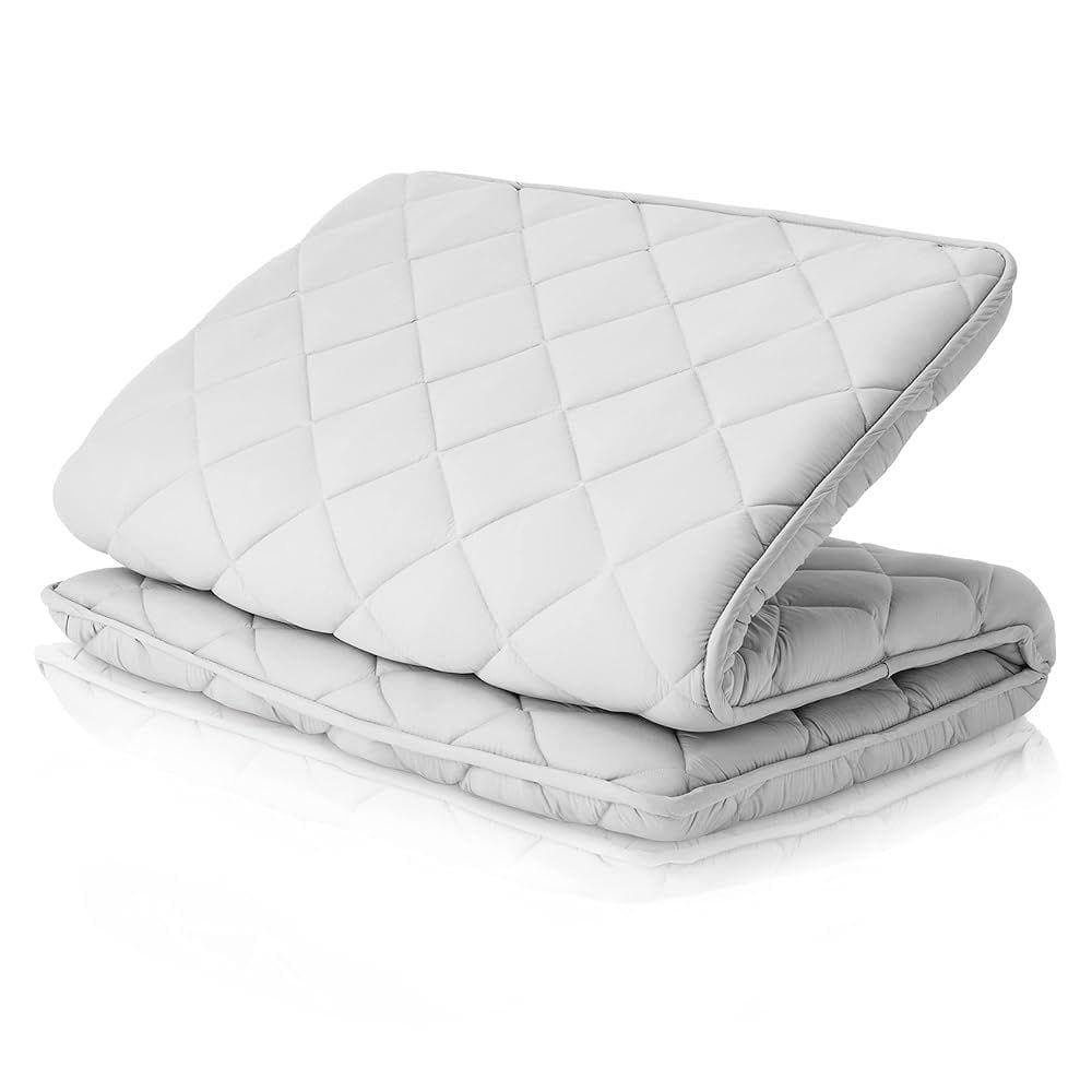 お布団工房 敷布団 ダブル 高反発 日本製 140×200cm グレー 防ダニ