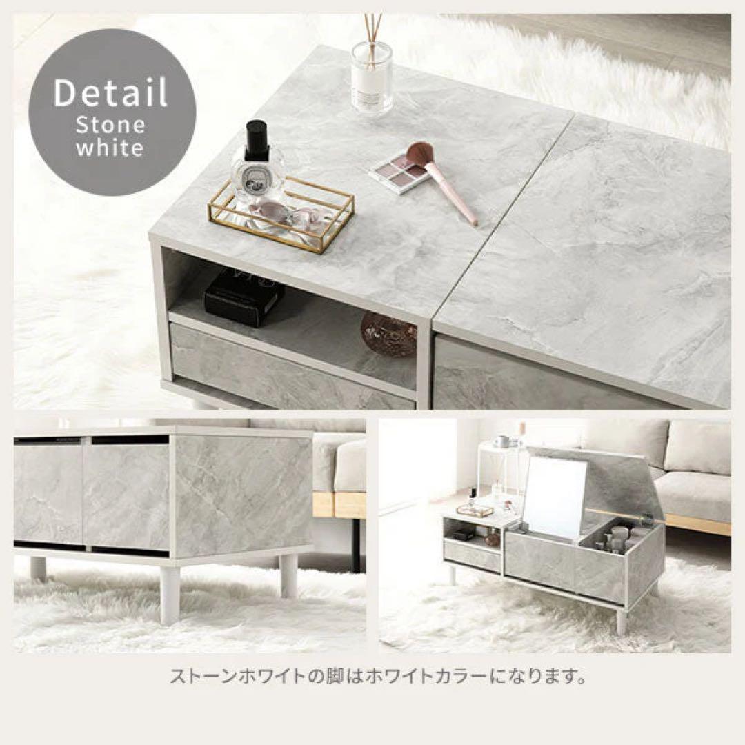 ドレッサー付きテーブル★収納力も抜群