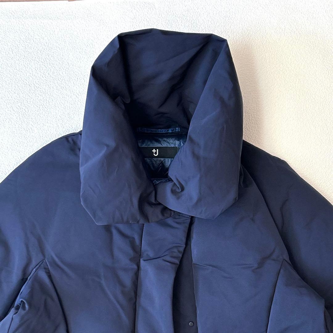 極美品☆UNIQLO +j ハイブリッド ダウンジャケット ネイビー M 復刻版
