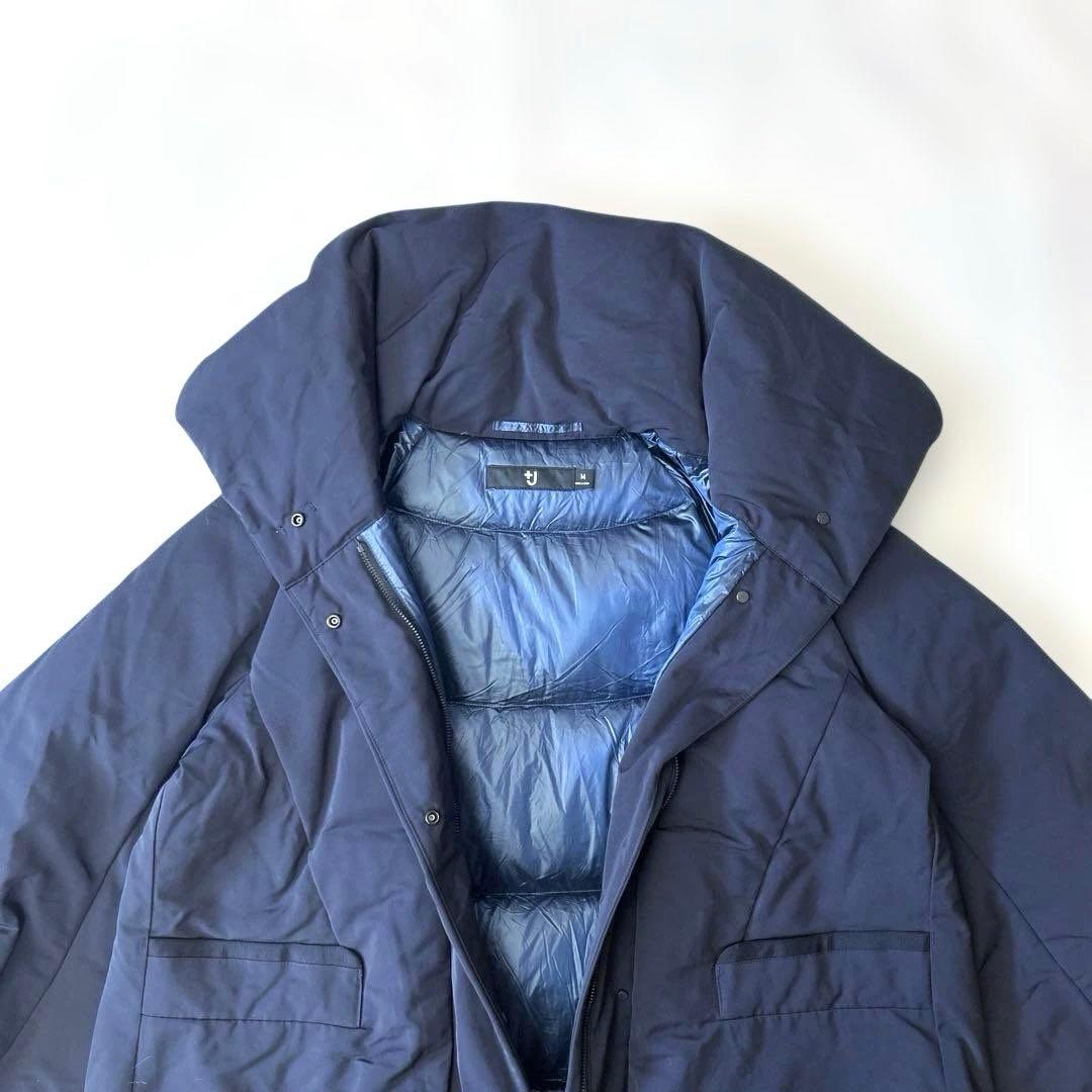 極美品☆UNIQLO +j ハイブリッド ダウンジャケット ネイビー M 復刻版