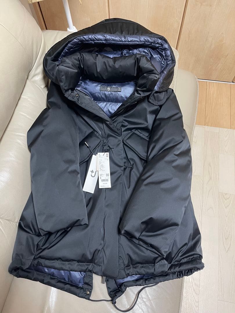 【新品】ユニクロ +J ジルサンダー ダウンショートコート　S