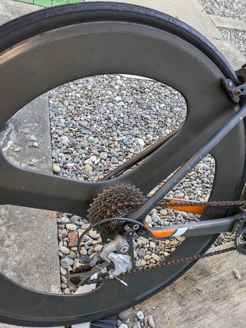 スポークホイール　カーボン　ノーブランド