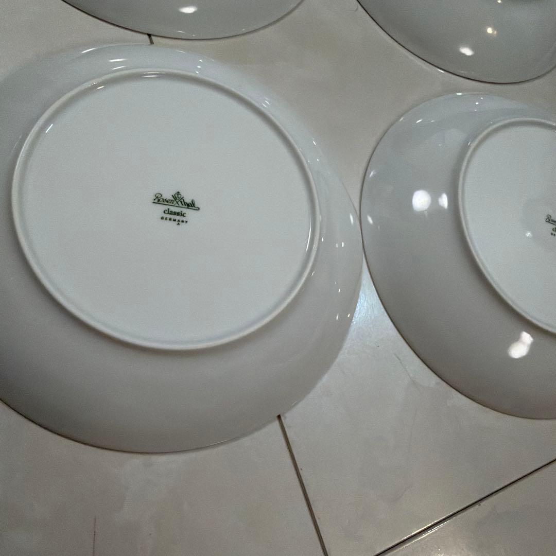 Rosen thaI ローゼンタール ケーキ皿　5枚　深皿　4枚　セット