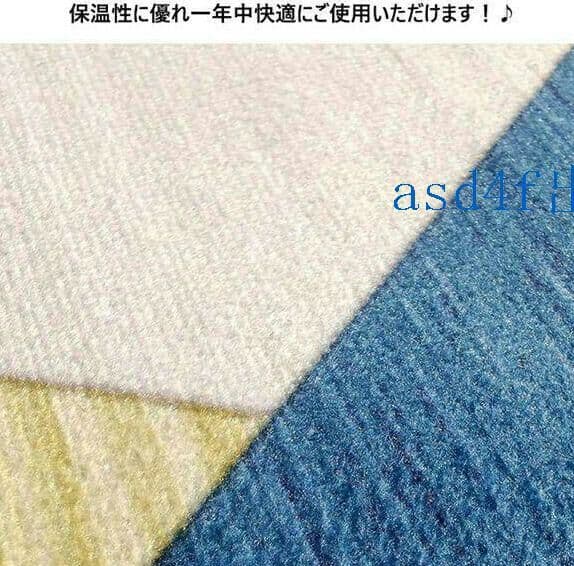ラグマット × 高品質 カーペット 洗えるラグ 滑り止め付 絨毯6Z