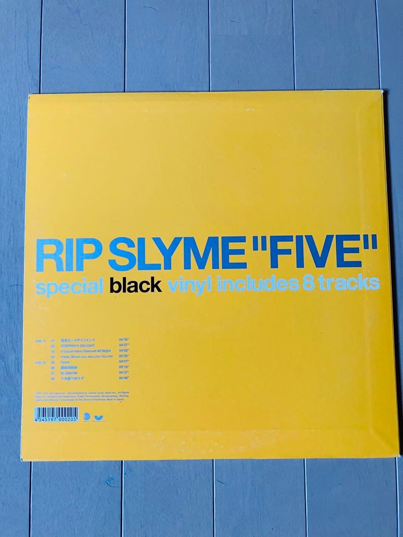 RIP SLYME FIVE レコード