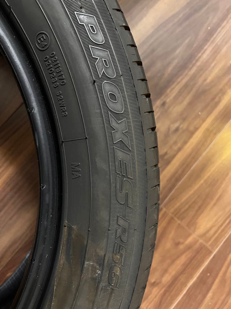 【ほぼ新車外し】トーヨー PROXES R56 215/55R18 4本