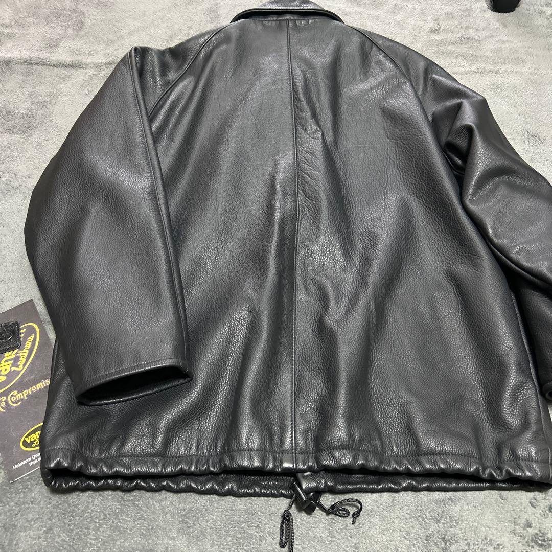 Cloveru クローバル VANSON レザーコーチジャケット L バンソン