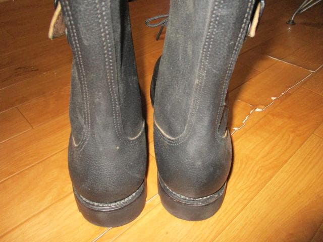 ８０年代　フランス軍　２バックル　コンバットブーツ　ミリタリーブーツ　２８　未使