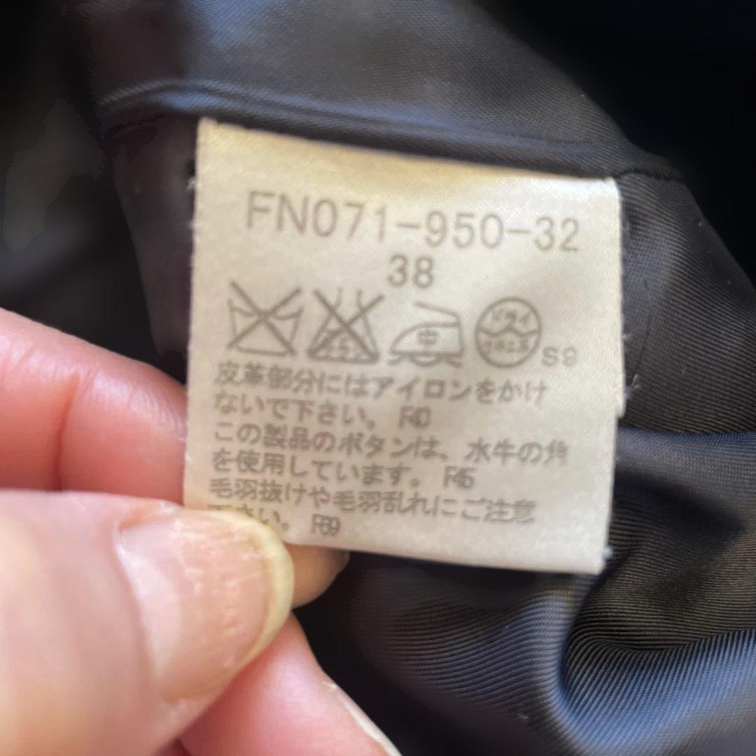 BURBERRY LONDON ダッフルコート ウール 水牛角38
