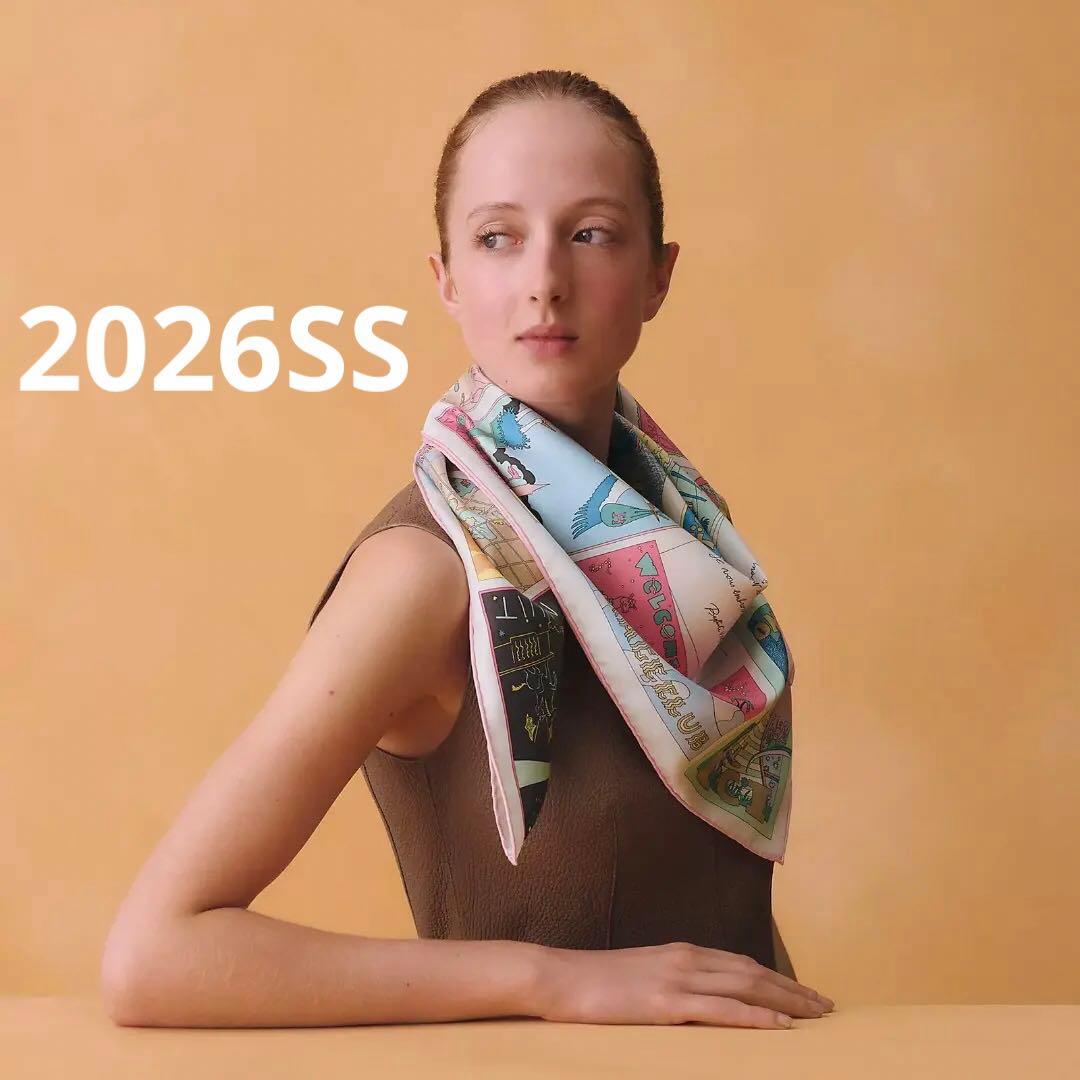 新作　HERMES エルメス　カレ 90 《お気に入りの場所》