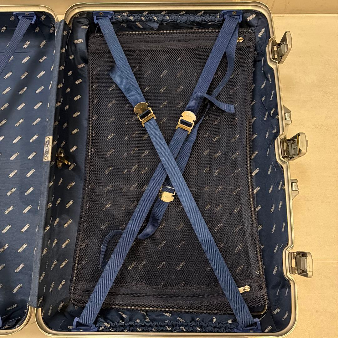 RIMOWA TOPAS 930.63 スーツケース 64L 青ロゴ 2輪