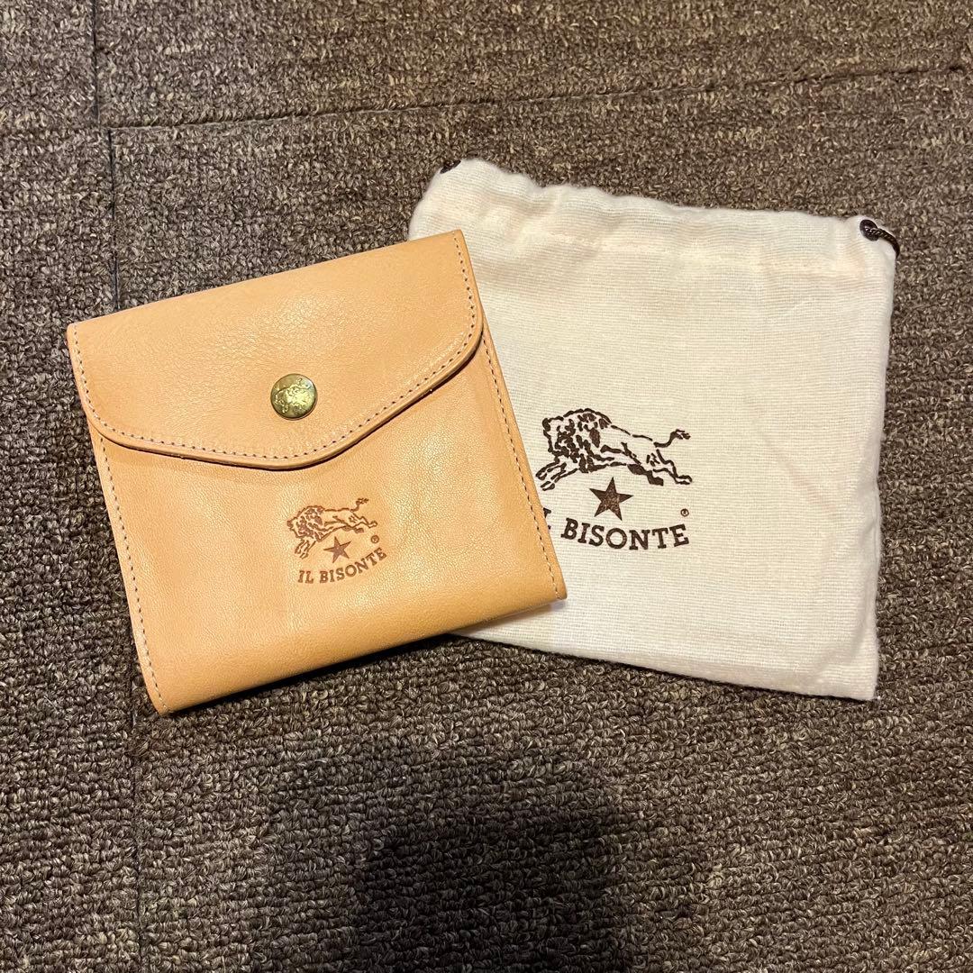 【新品】IL BISONTE 二つ折り財布