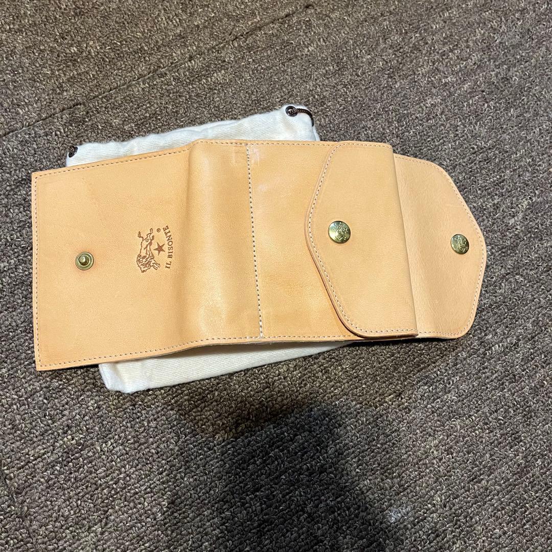 【新品】IL BISONTE 二つ折り財布