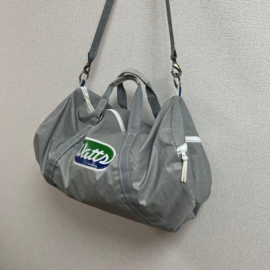 【人気モデル・美品】Watts ワッツ　ダッフルバッグ　ドラムバッグ