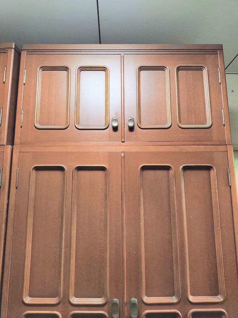 上台のみ 扉付き H52-W100-D58.5 木製収納家具 婚礼家具 観音開き