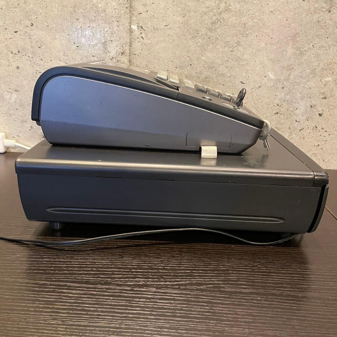 《動作確認、初期化済》CASIO/カシオ　レジスタ　TE-300 ブラック