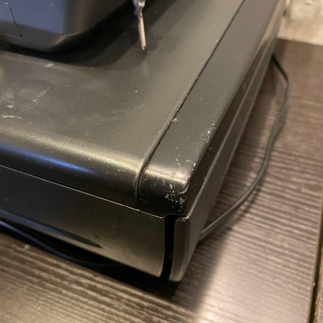 《動作確認、初期化済》CASIO/カシオ　レジスタ　TE-300 ブラック