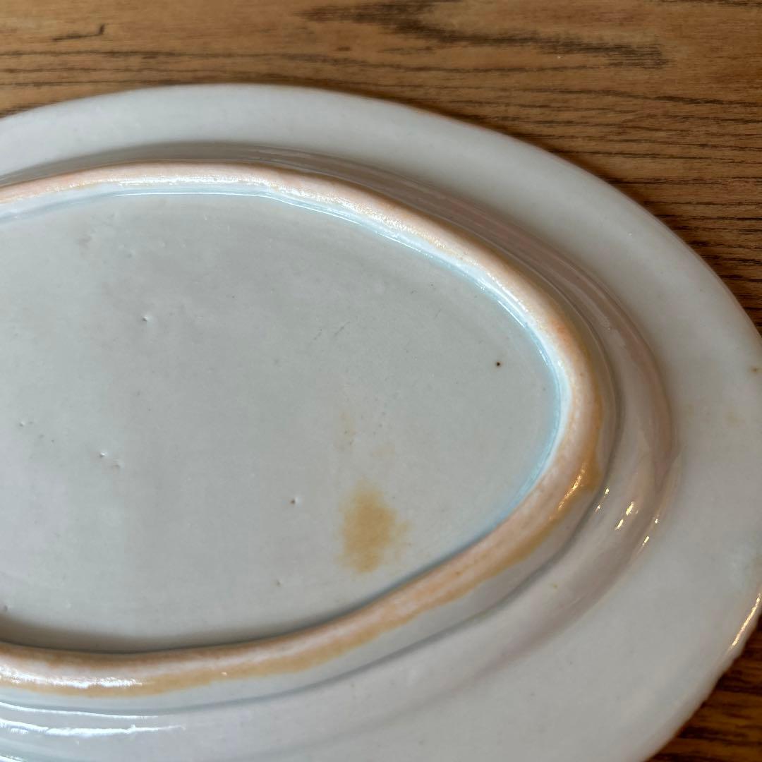 【新品・未使用】伊藤聡信　オーバル平皿