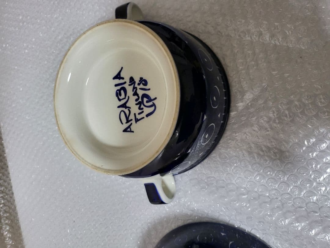 アラビア　バレンシア　ボウル　ヴィンテージ