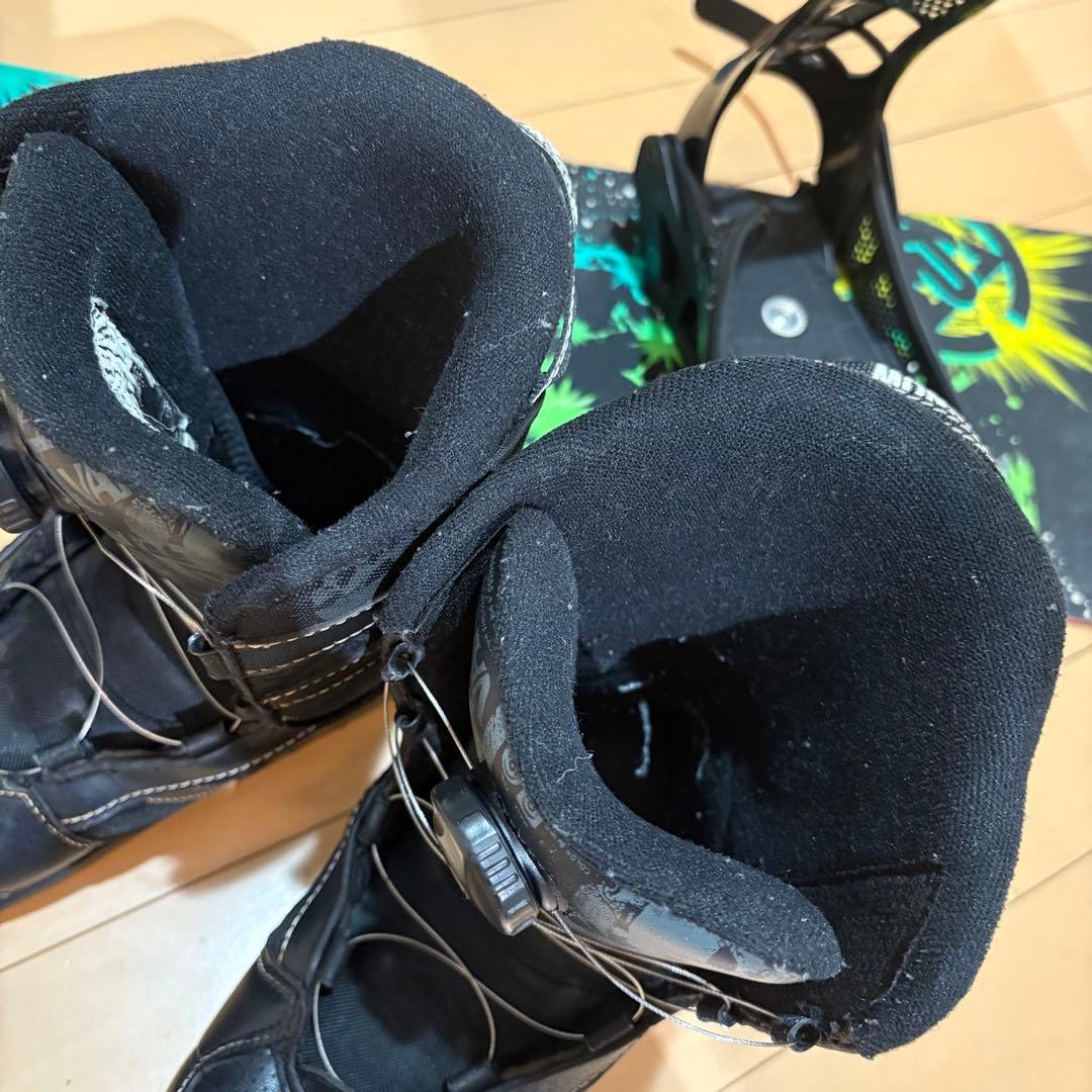 K2 MINI TURBO スノーボードセット　120cm 22cm