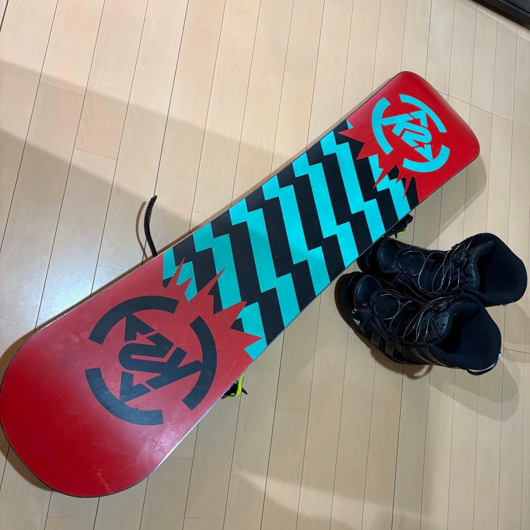 K2 MINI TURBO スノーボードセット　120cm 22cm