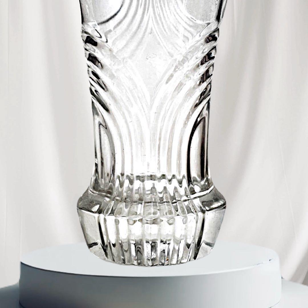 グランデュール フラワーベース 大きいサイズ ガラス花瓶 広口 インテリア