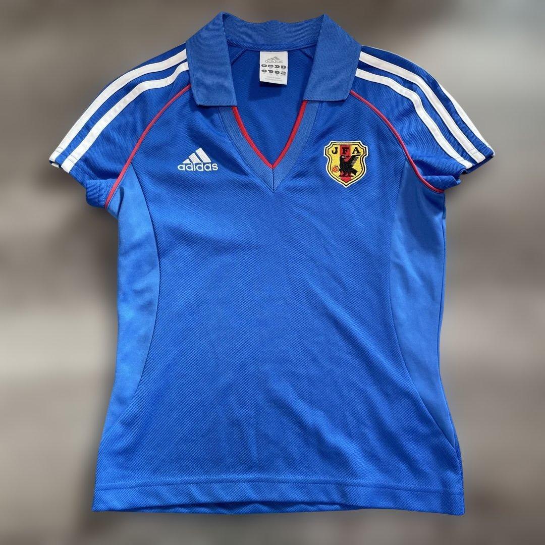 希少品 Adidas万国旗タグ JFAサッカー日本代表 ユニフォーム レディース