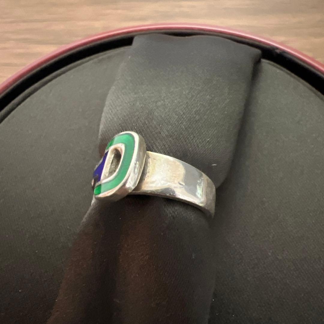 お値下げ　GUCCI ヴィンテージ　オールドグッチ　ホースビットリング　80年代