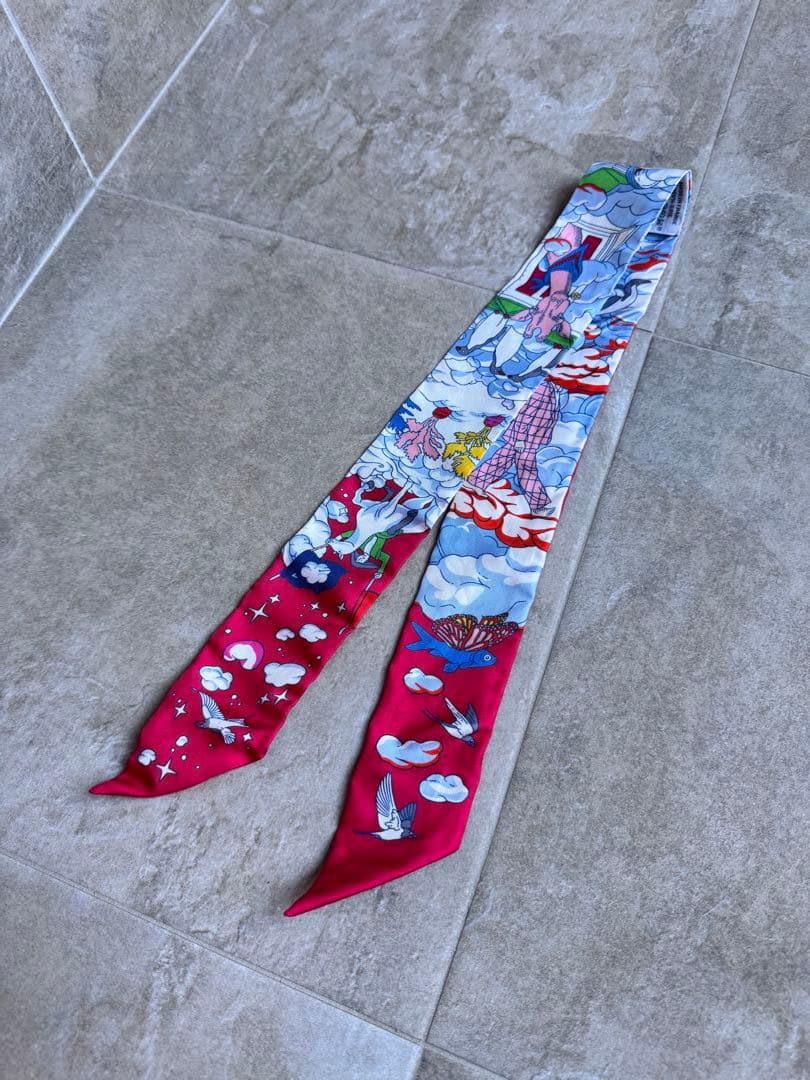 HERMES ツイリー　美品