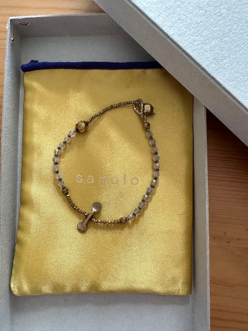 samulo クリスタル ブレスレット