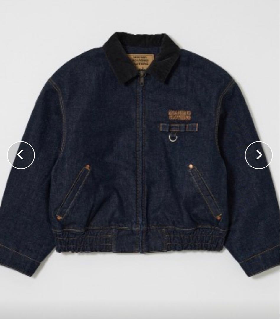 MOANDMO DENIM PADDED セットアップ上